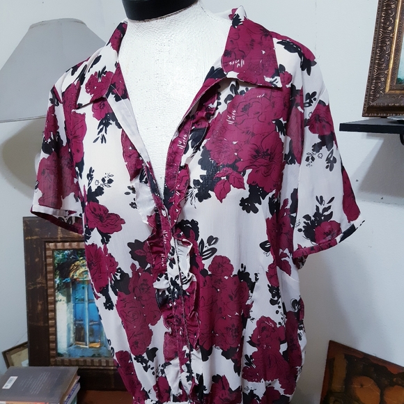 Womens Sheer Blouse MILLERS - Picture 4 of 8